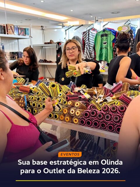 Vai participar do Outlet da Beleza 2026 em novembro? O maior evento de beleza do Nordeste acontece aqui pertinho, no Centro de Convenções de PE! 💄✨

Garanta sua estadia no Hotel 5 Sóis e tenha conforto e praticidade durante os dias de feira. Aproveite os lançamentos e as ofertas exclusivas do setor, e relaxe com a nossa estrutura após um dia intenso de networking e negócios.

🏨 Reserve agora e prepare-se para o evento! [Link na Bio/Chame no Direct]

Imagem: Divulgação